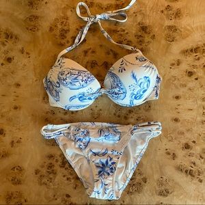 VS Push Up Halter with Strappy Bottom